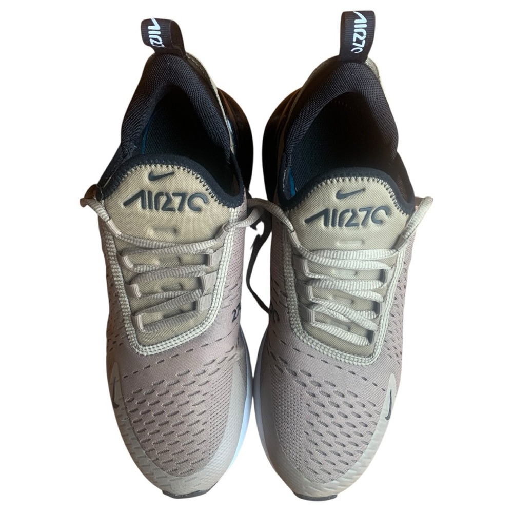 Nike Air Max 270 Brown Black & White Gym Running Workout Shoe Mens 8 Womens 9.5 - Picture 6 of 9